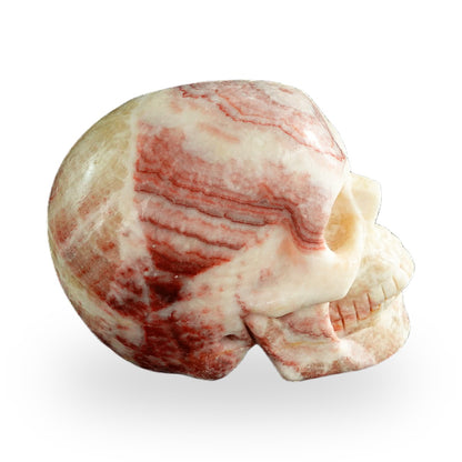 Rhodochrosite crystal skull 3" SKH30ZS07 photo 6