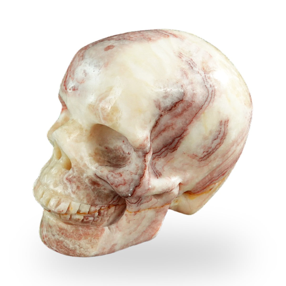 Rhodochrosite crystal skull 3" SKH30ZS07 photo 8