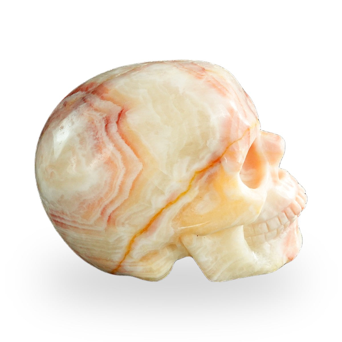 Rhodochrosite crystal skull 3" SKH30ZS08 photo 5