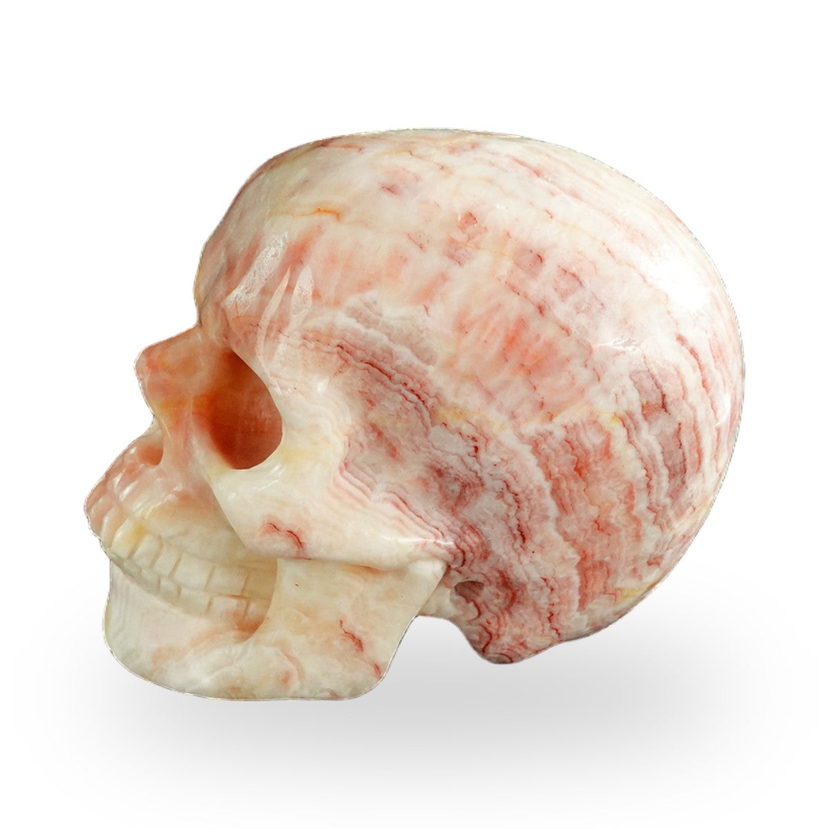 Rhodochrosite crystal skull 3" SKH30ZS08 photo 6