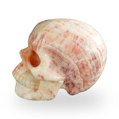 Rhodochrosite crystal skull 3" SKH30ZS08 photo 6