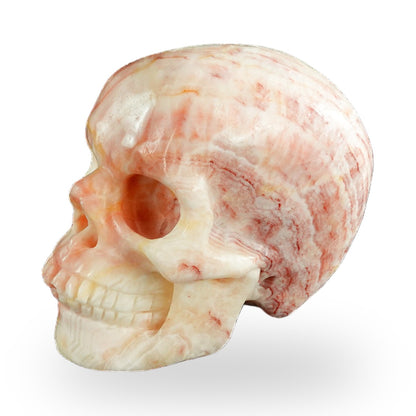 Rhodochrosite crystal skull 3" SKH30ZS08 photo 7
