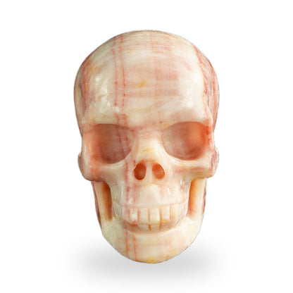Rhodochrosite crystal skull 3" SKH30ZS09 photo 1