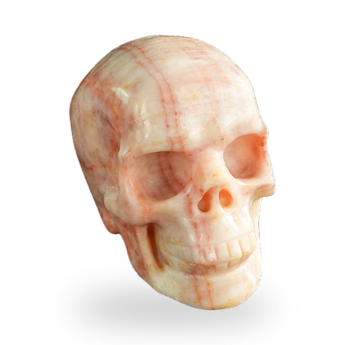 Rhodochrosite crystal skull 3" SKH30ZS09 photo 2