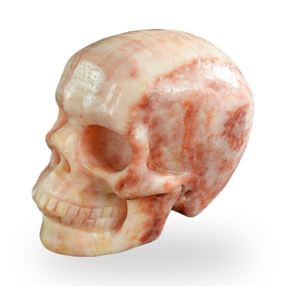 Rhodochrosite crystal skull 3" SKH30ZS09 photo 7