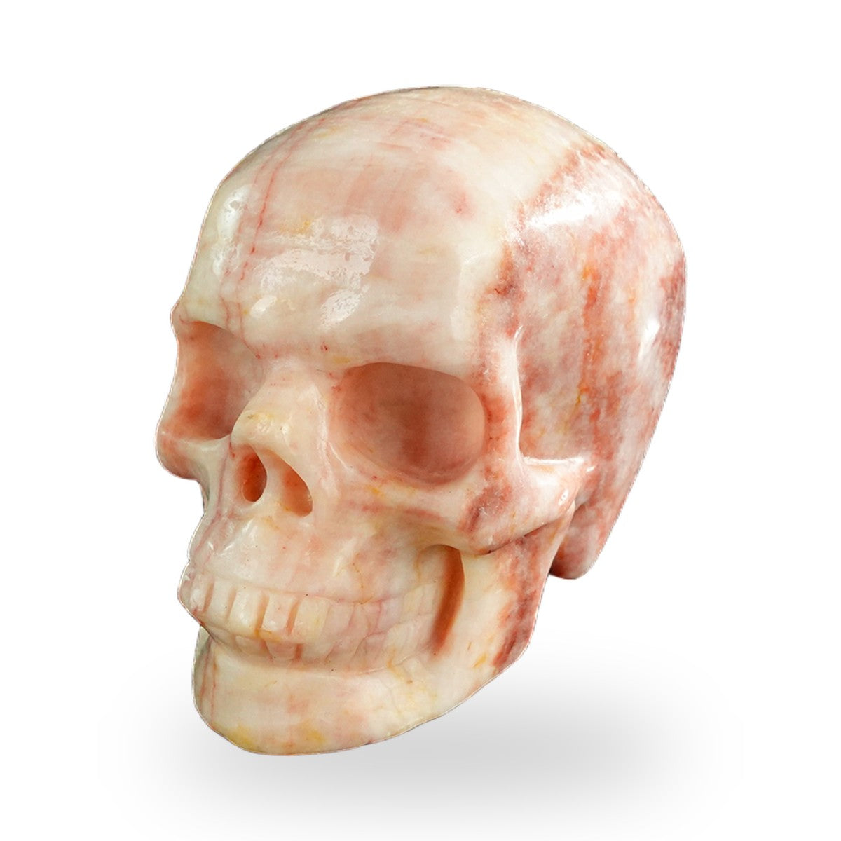 Rhodochrosite crystal skull 3" SKH30ZS09 photo 8