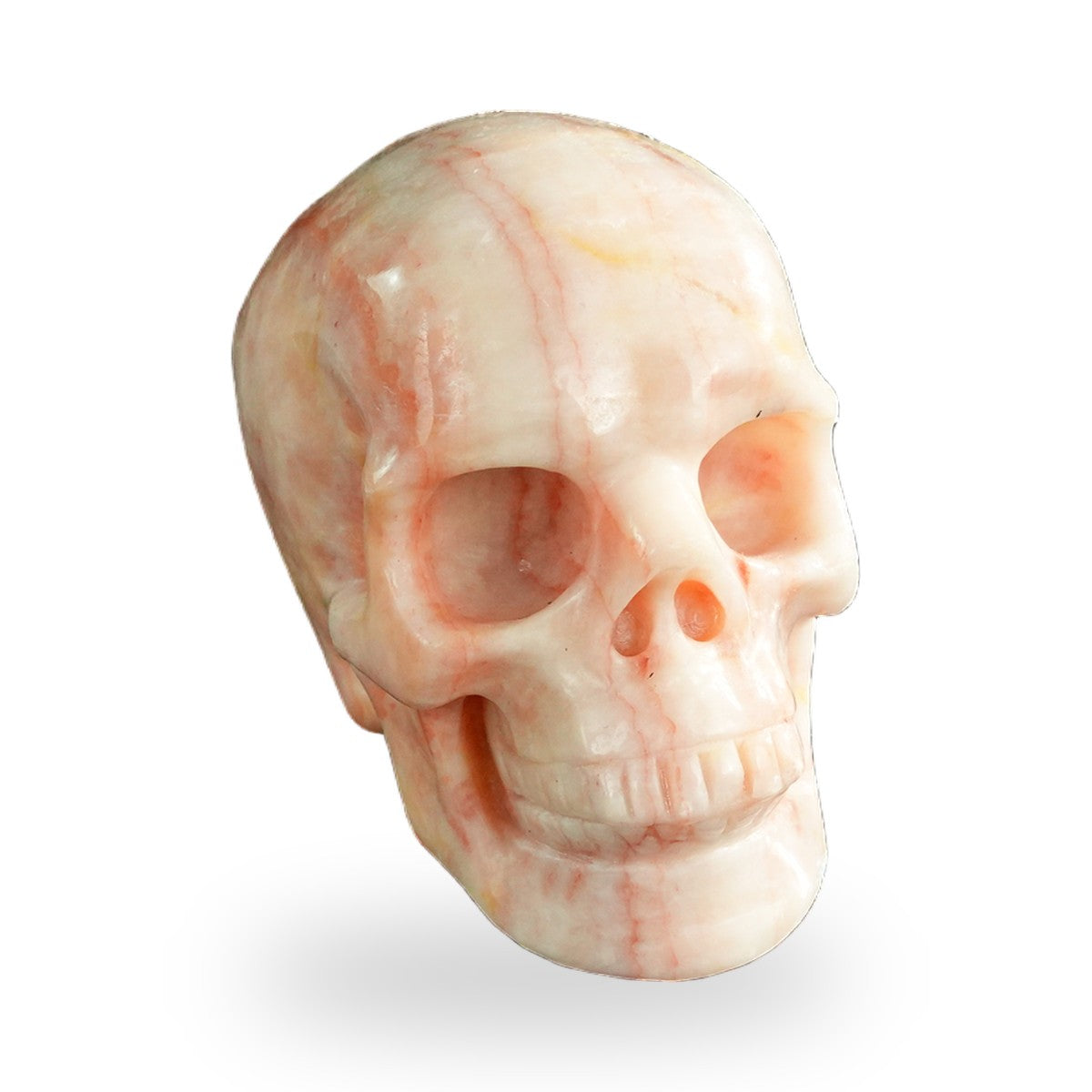Rhodochrosite crystal skull 3" SKH30ZS10 photo 4