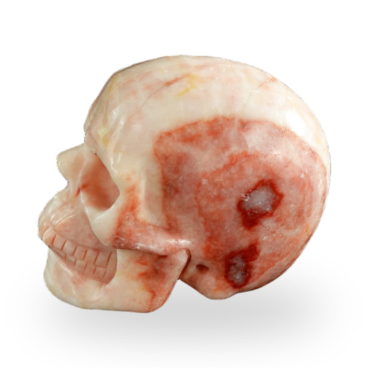 Rhodochrosite crystal skull 3" SKH30ZS10 photo 8