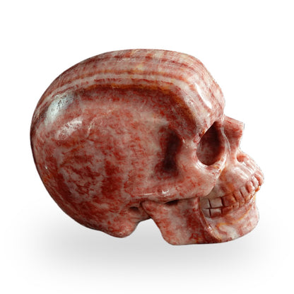 Rhodochrosite crystal skull 3" SKH30ZS11 photo 5