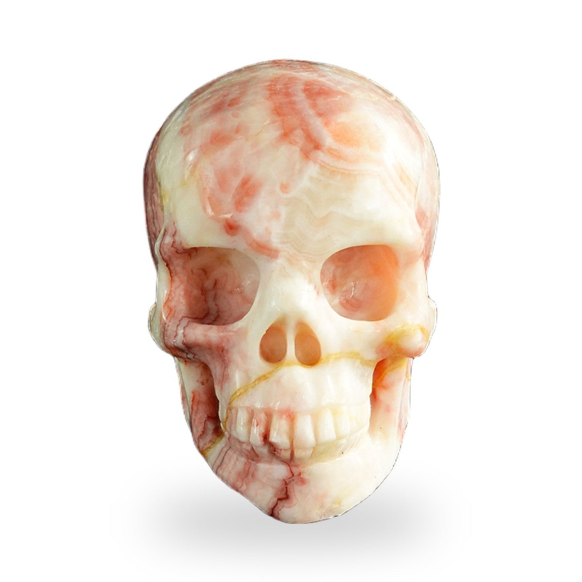 Rhodochrosite crystal skull 3" SKH30ZS12 photo 1