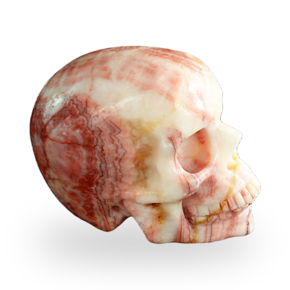 Rhodochrosite crystal skull 3" SKH30ZS12 photo 4