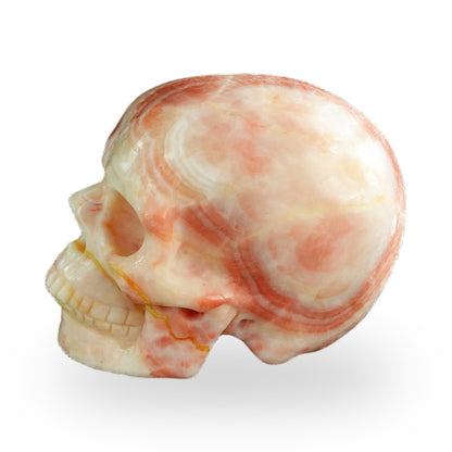 Rhodochrosite crystal skull 3" SKH30ZS12 photo 6