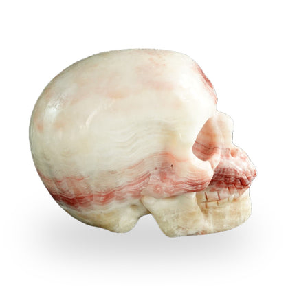 Rhodochrosite crystal skull 3" SKH30ZS13 photo 5