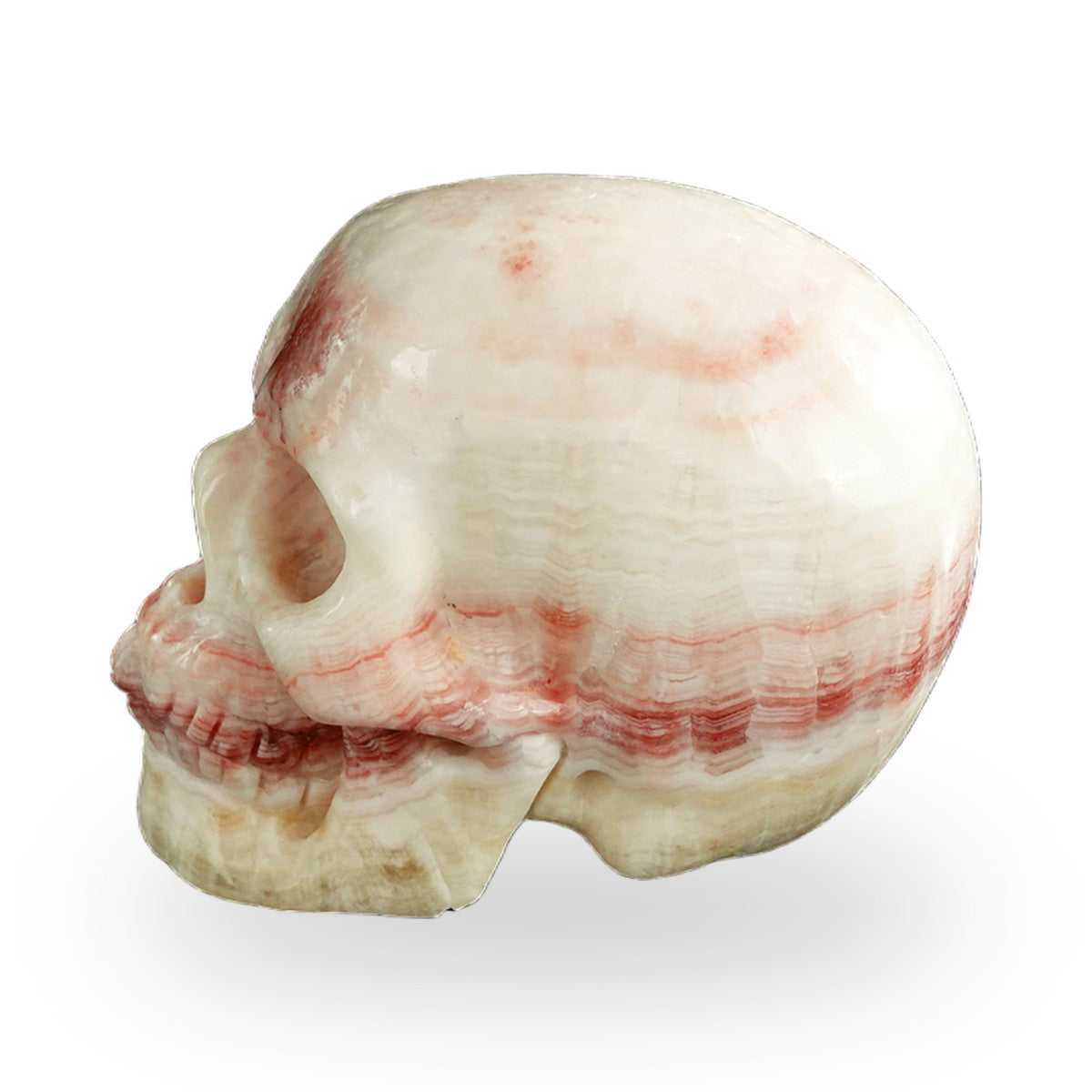 Rhodochrosite crystal skull 3" SKH30ZS13 photo 6