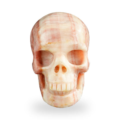 Rhodochrosite crystal skull 3" SKH30ZS14 photo 1