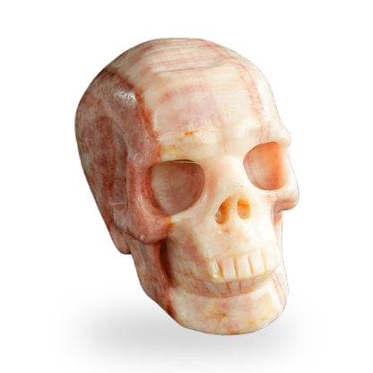 Rhodochrosite crystal skull 3" SKH30ZS14 photo 2