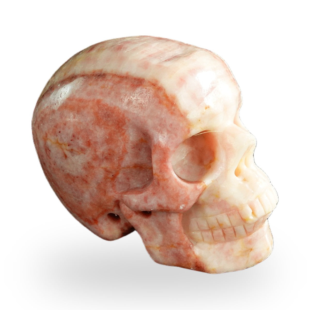 Rhodochrosite crystal skull 3" SKH30ZS14 photo 4