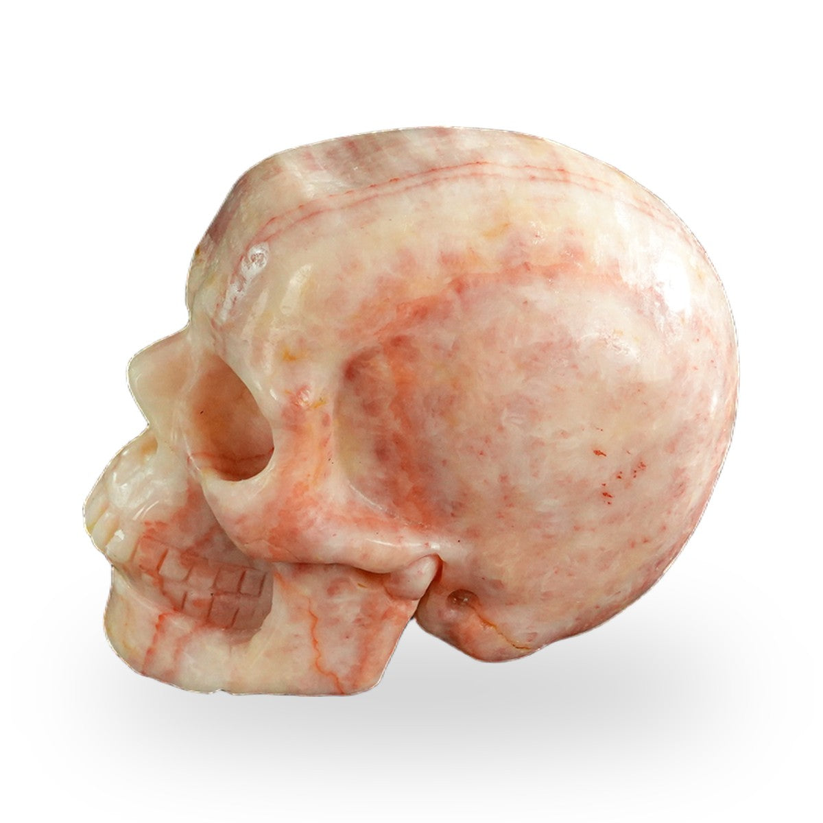 Rhodochrosite crystal skull 3" SKH30ZS14 photo 6
