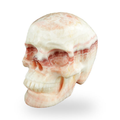 Rhodochrosite crystal skull 4.5" SKH45ZS02 photo 6
