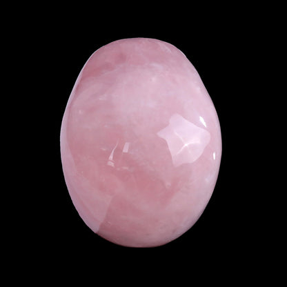 Rose Quartz crystal skull 2.2" hand carved view 6