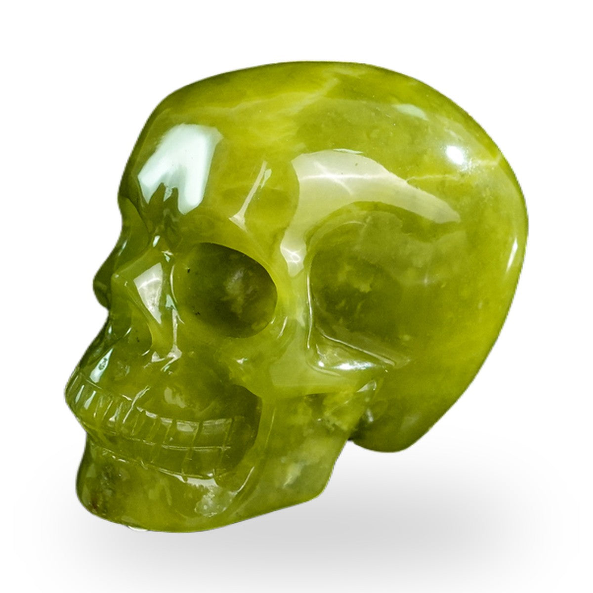 Serpentine crystal skull 2.2" SKH20XJ02 photo 7