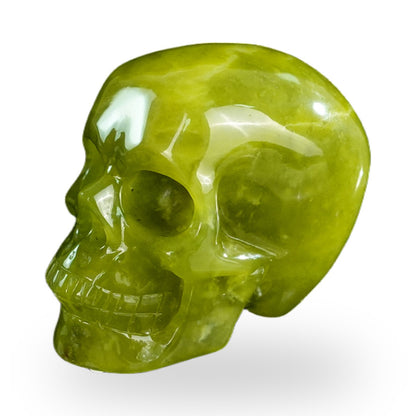 Serpentine crystal skull 2.2" SKH20XJ02 photo 7