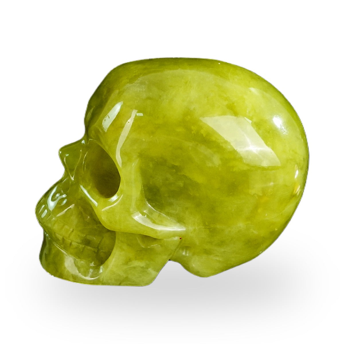 Serpentine crystal skull 2.2" SKH20XJ03 photo 5