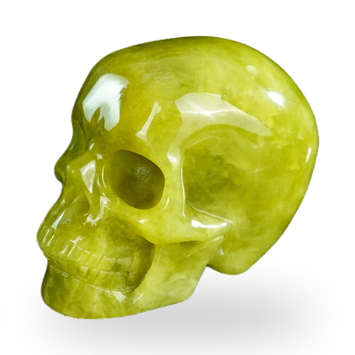 Serpentine crystal skull 2.2" SKH20XJ03 photo 6