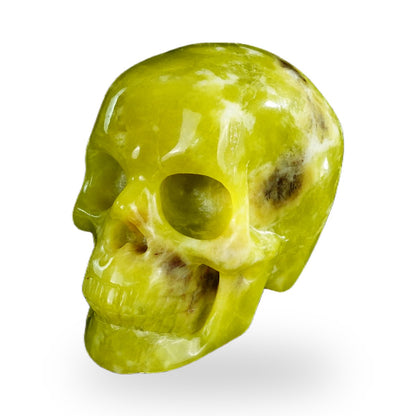 Serpentine crystal skull 2.2" SKH20XJ04 photo 2