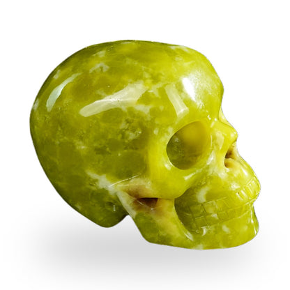 Serpentine crystal skull 2.2" SKH20XJ04 photo 5