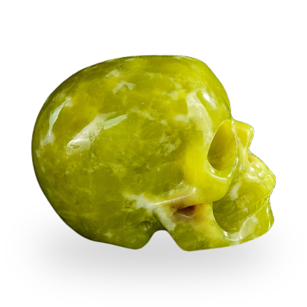 Serpentine crystal skull 2.2" SKH20XJ04 photo 6