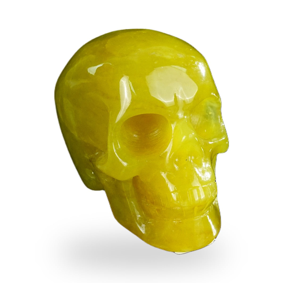 Serpentine crystal skull 2.2" SKH20XJ05 photo 3