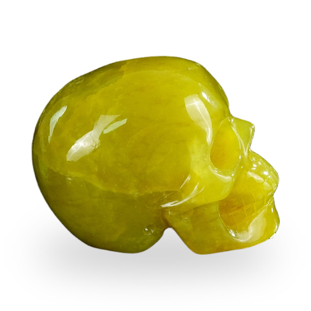 Serpentine crystal skull 2.2" SKH20XJ05 photo 6