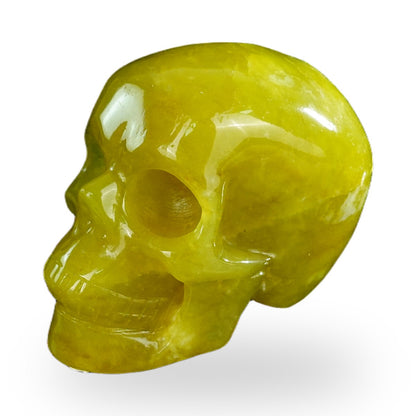 Serpentine crystal skull 2.2" SKH20XJ05 photo 8