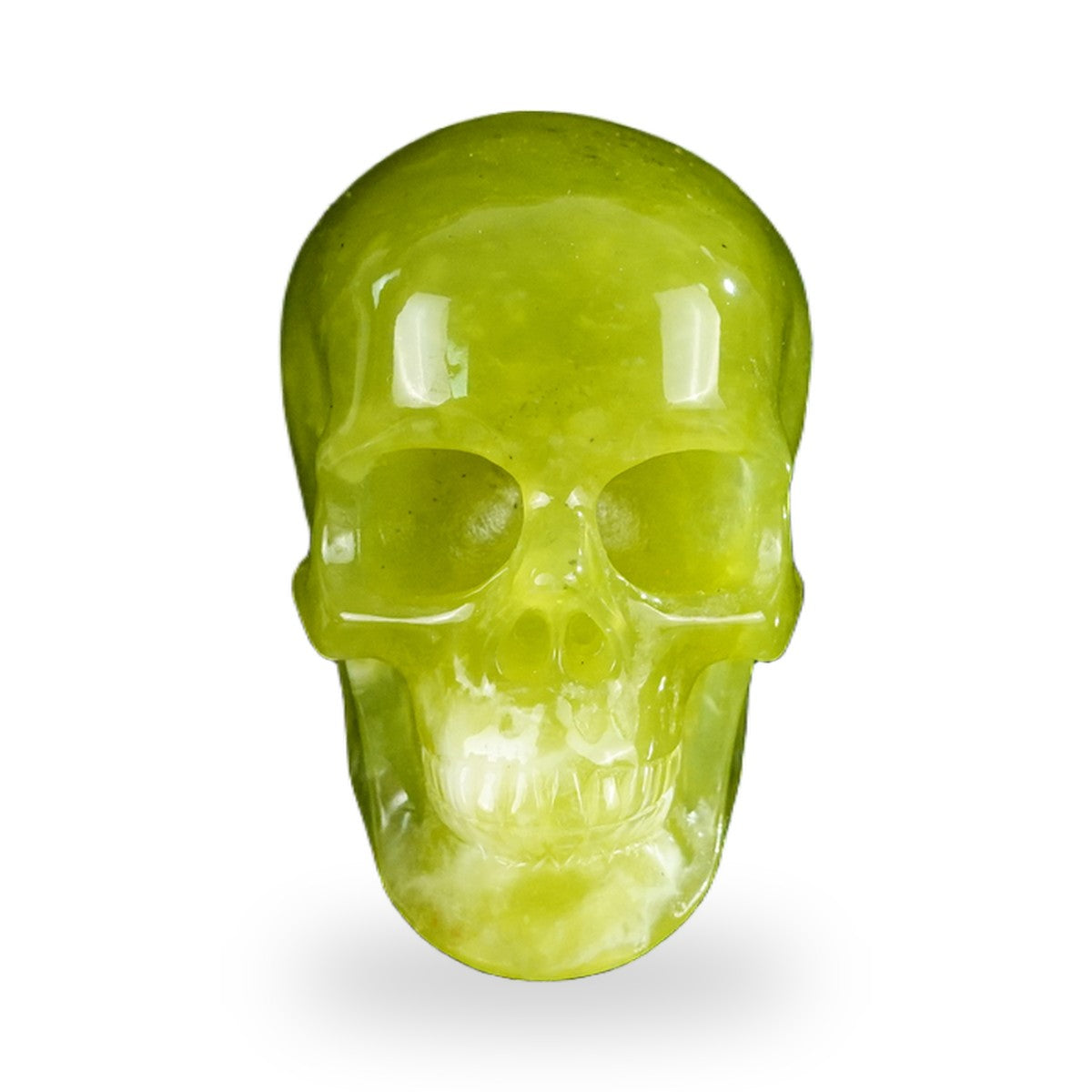 Serpentine crystal skull 2.2" SKH20XJ06 photo 1