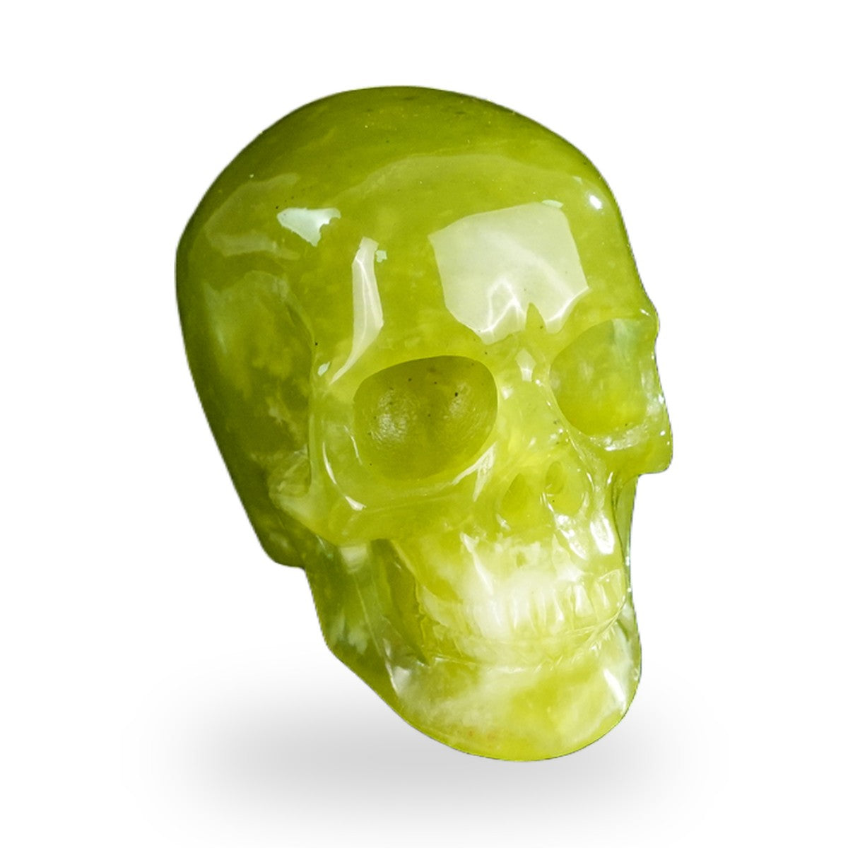 Serpentine crystal skull 2.2" SKH20XJ06 photo 2