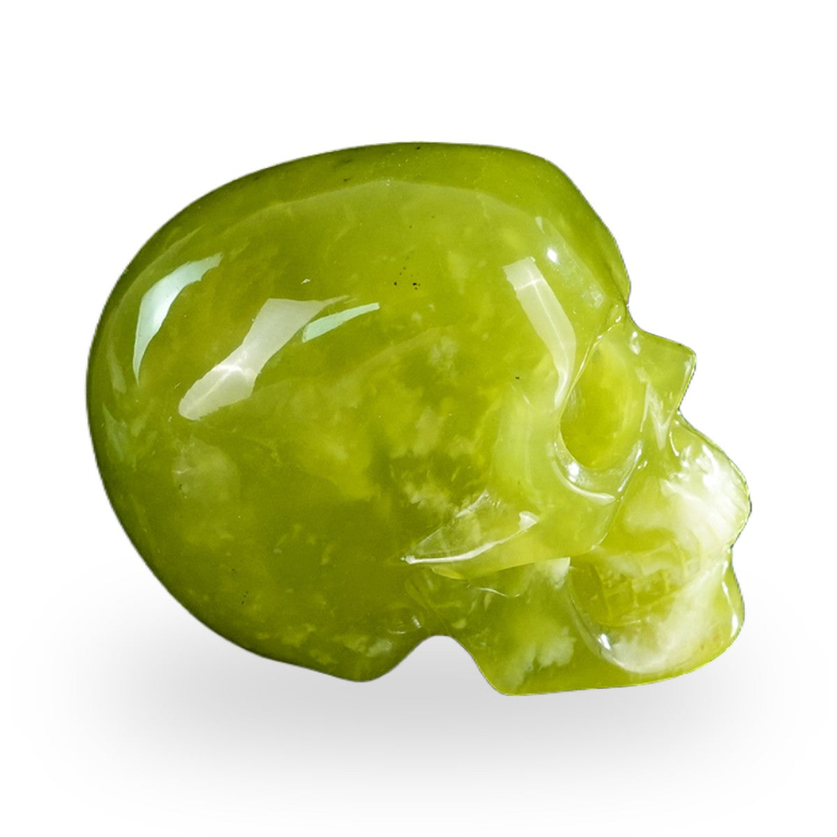 Serpentine crystal skull 2.2" SKH20XJ06 photo 5
