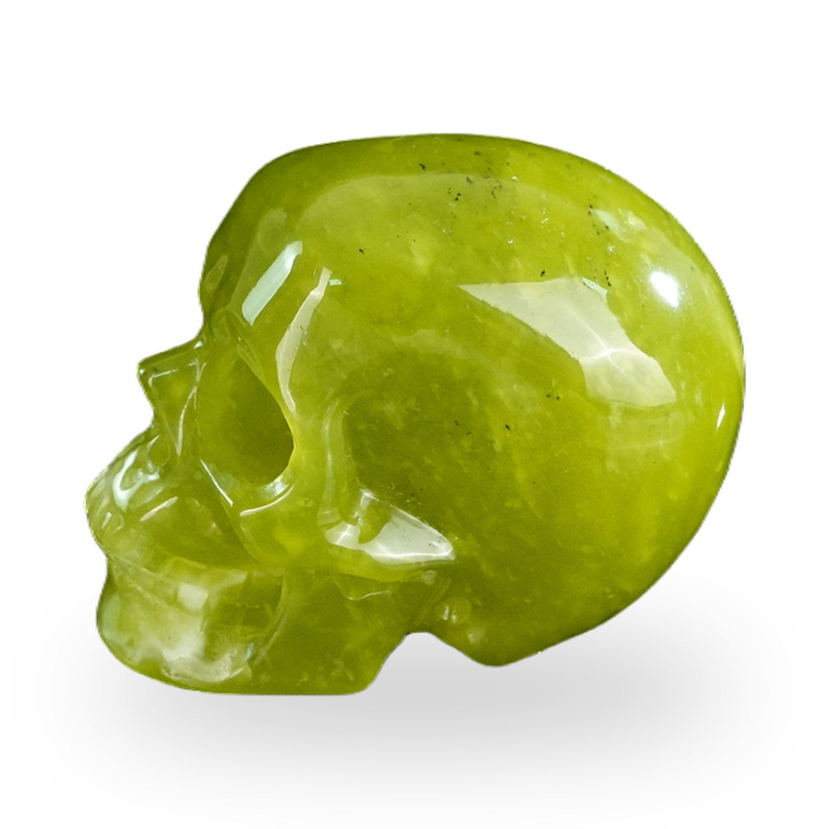 Serpentine crystal skull 2.2" SKH20XJ06 photo 6