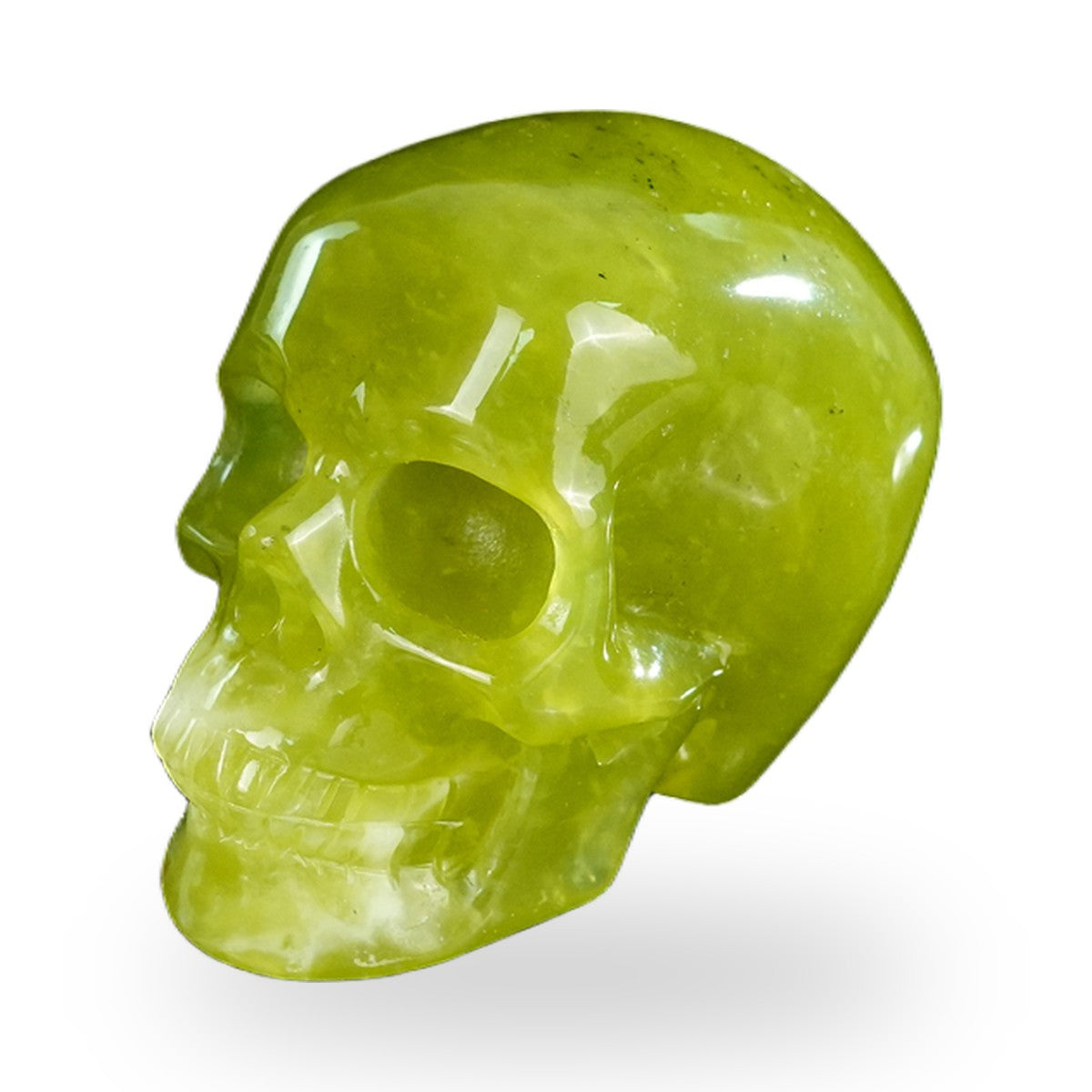 Serpentine crystal skull 2.2" SKH20XJ06 photo 7