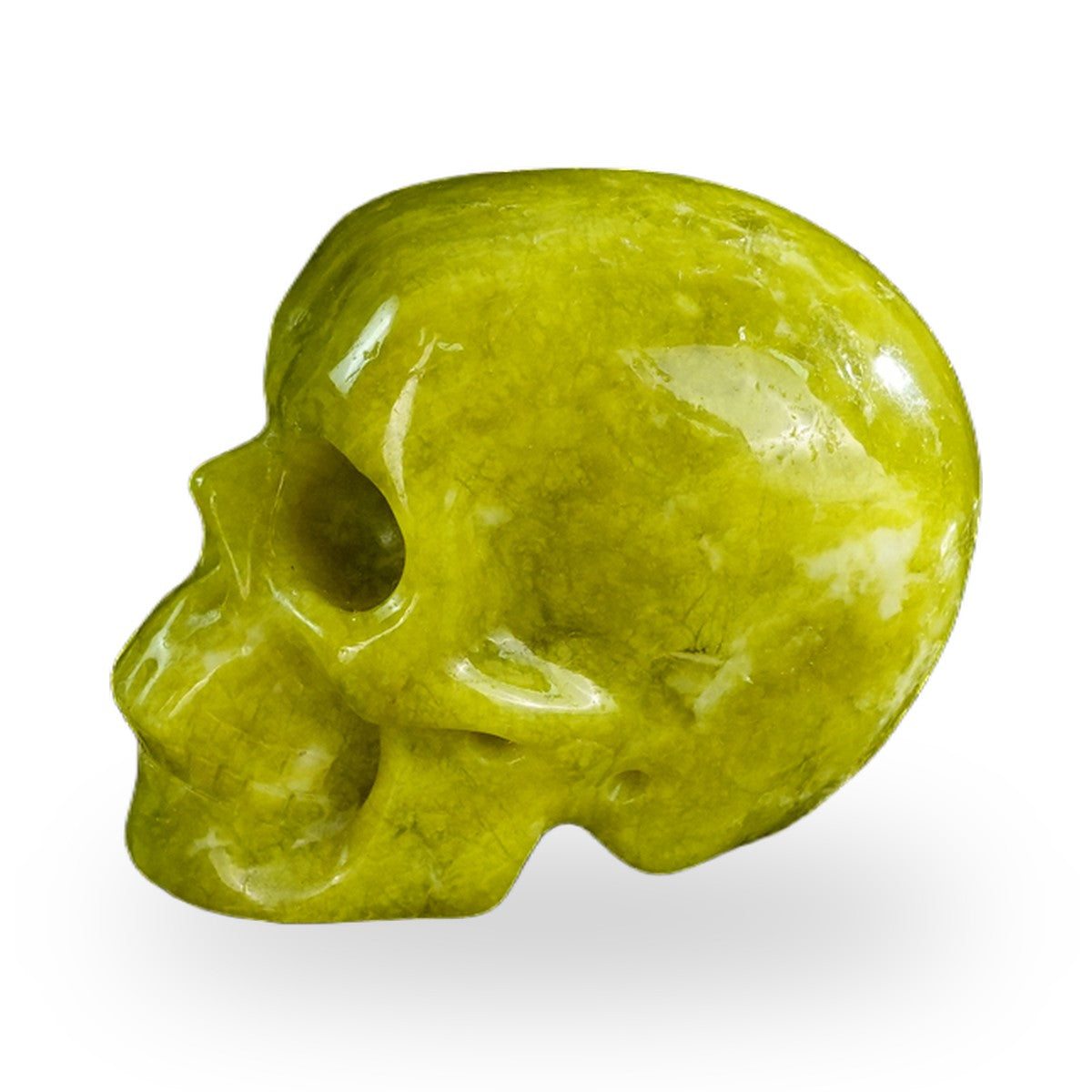 Serpentine crystal skull 2.2" SKH20XJ07 photo 6