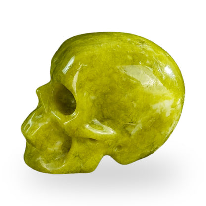 Serpentine crystal skull 2.2" SKH20XJ07 photo 6