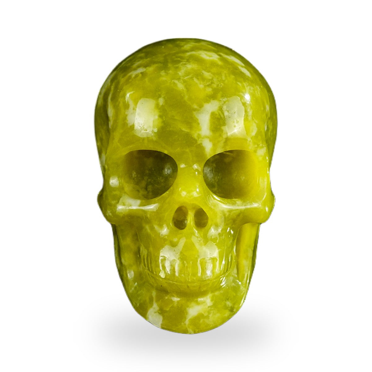 Serpentine crystal skull 2.2" SKH20XJ08 photo 1