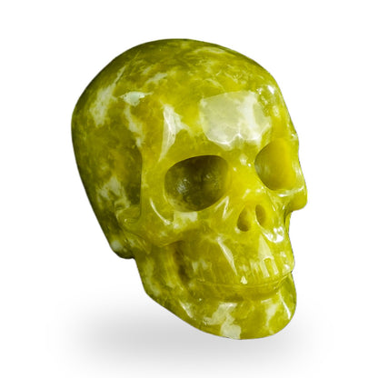 Serpentine crystal skull 2.2" SKH20XJ08 photo 2