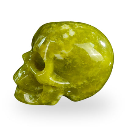 Serpentine crystal skull 2.2" SKH20XJ08 photo 6