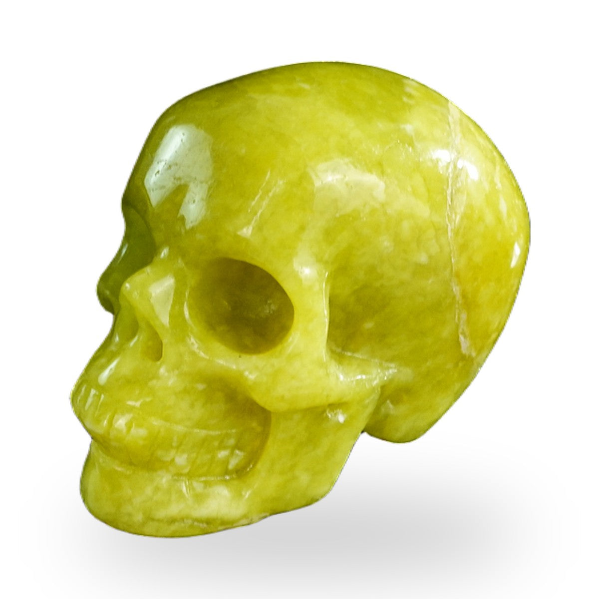 Serpentine crystal skull 2.2" SKH20XJ09 photo 8