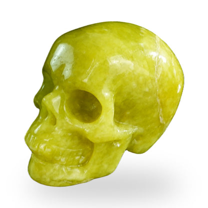 Serpentine crystal skull 2.2" SKH20XJ09 photo 8