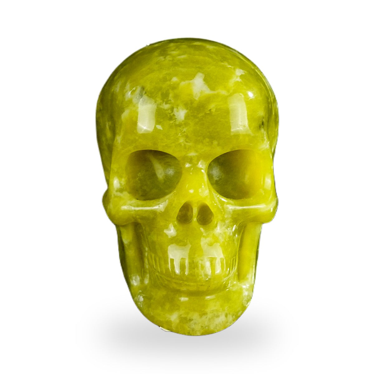 Serpentine crystal skull 2.2" SKH20XJ10 photo 1