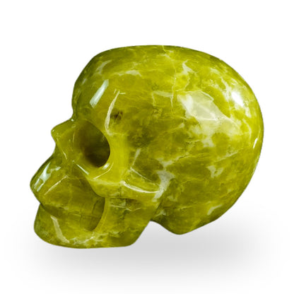 Serpentine crystal skull 2.2" SKH20XJ10 photo 6