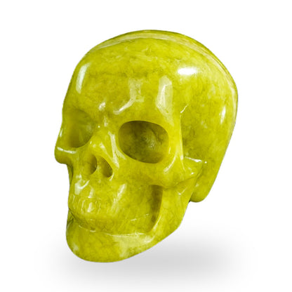 Serpentine crystal skull 2.2" SKH20XJ11 photo 2