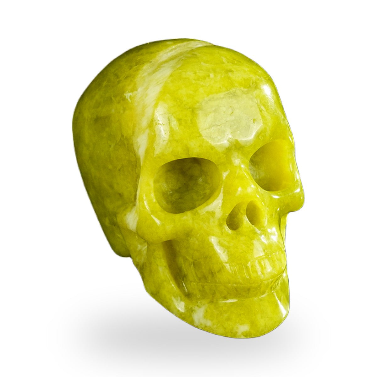 Serpentine crystal skull 2.2" SKH20XJ11 photo 3